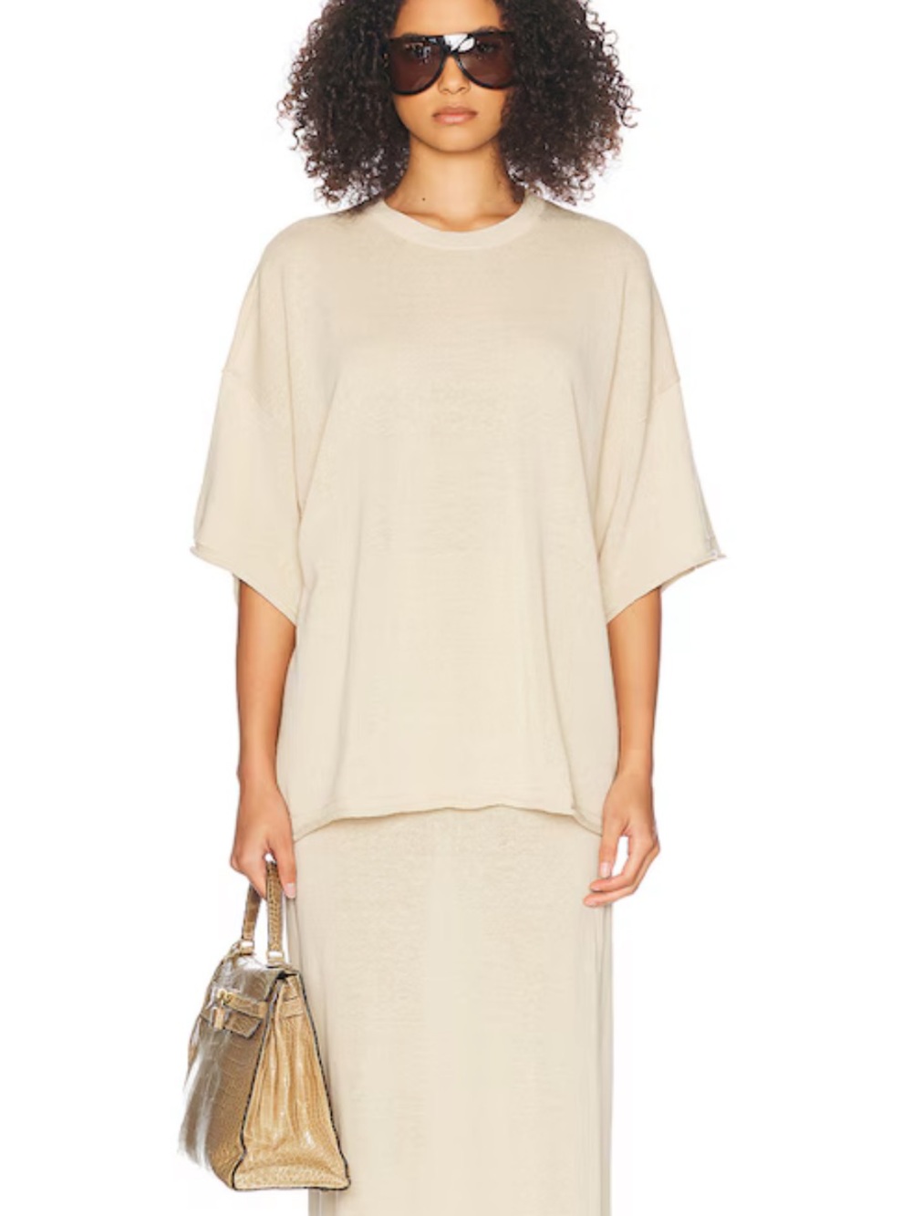 Helsa Palmer knit top